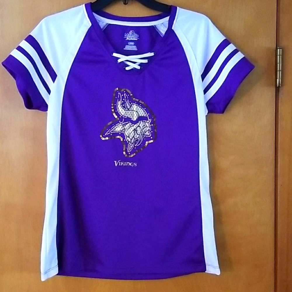 Viking Jersey with bling sz lg